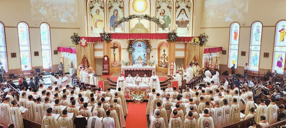 Syro-Malabar Cathedral Qurbana in Chicago